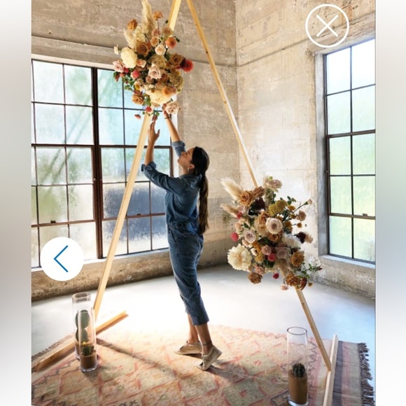 Lucky Brand Denim Utility Cargo Boiler Suit Jean Pants Jumpsuit Large Workwear - Picture 11 of 11